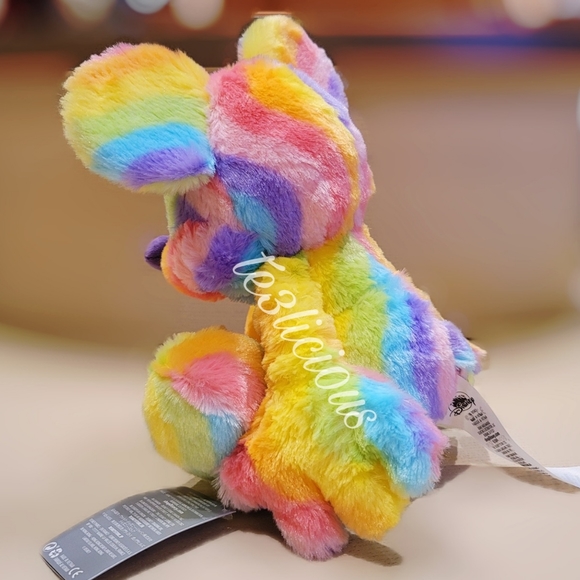 DISNEY PARKS MICKEY PASTEL TIE DYE PLUSH - Picture 4 of 6